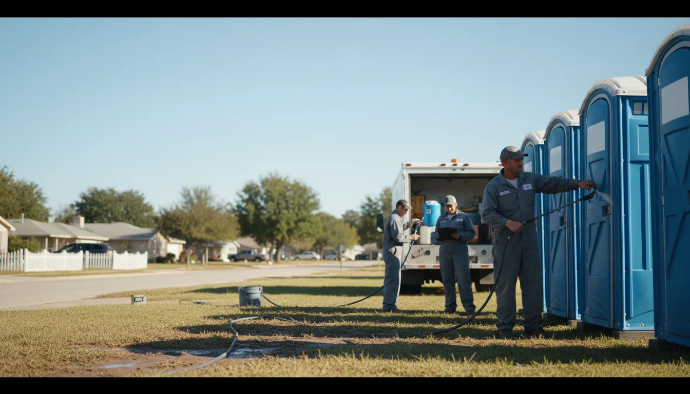 Long-Term Portable Toilet Rental in Sailor Springs, IL near me